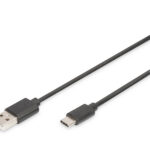 Digitus | USB C tipa savienojuma kabelis, USB-A tips - USB-C | AK-300154-010-S