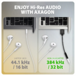 AXAGON ADA-HA USB-A Hi-Res DAC audio adapter - Image 2