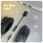 AXAGON ADA-HA USB-A Hi-Res DAC audio adapter - Image 8