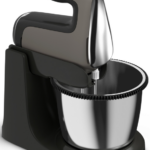 TEFAL | Rokas mikseris | Powermix Silence HT654E38 | Rokas mikseris | 600 W | Ātrumu skaits: 5 | Turbo režīms | Tumši pelēks