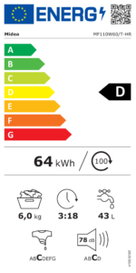 Midea MF110W60/T-HR Washing Machine | Midea