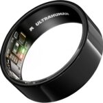 Ultracilvēks | Ring Air | Aster Black | 12. izmērs | Viedais gredzens