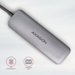 AXAGON SuperSpeed USB-C COMBO 5in1 centrmezgls | HMC-HCR3A - Image 4