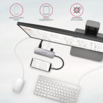 AXAGON SuperSpeed USB-C COMBO 5in1 centrmezgls | HMC-HCR3A - Image 6