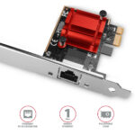 AXAGON PCIe gigabitu Ethernet | PCEE-GIX - Image 3