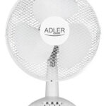Adler | AD 7304 | Galda ventilators | Balts | Diametrs 40 cm | Ātrumu skaits 3 | Svārstības | 45 W