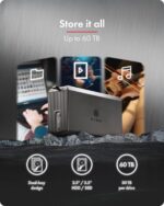 Raidsonic | RAID-System Dual bay, HDD/SSD USB 3.2 (Gen 2) with fan | IB-RD3720-CU3 - Image 4