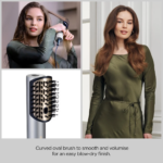 BABYLISS | Matu veidošanas ķemme | Gaisa šļūteni AS6555E | Jonu kondicionēšana | Sildīšanas līmeņu skaits: 4 | 1600 W | Hroms - Image 7