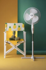 Adler | AD 7305 | Statīva ventilators | Balts | Diametrs 40 cm | Ātrumu skaits 3 | Svārstības | 45 W - Image 7
