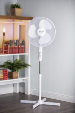 Adler | AD 7305 | Statīva ventilators | Balts | Diametrs 40 cm | Ātrumu skaits 3 | Svārstības | 45 W - Image 8