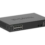 D-Link 8 portu gigabitu sakraujams viedais pārvaldītais slēdzis | D-Link