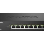 D-LINK DMS-108P/E 8 portu 2,5 G vairāku gigabitu nepārvaldīts PoE slēdzis | D-Link