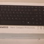 IZPĀRDOŠANA. Dell KM555 | Tastatūras un peles komplekts | Bezvadu | Lietuviešu | Melns | ATJAUNOTS