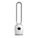 Adler Bladeless Fan | AD 7344 | Tower Fan | White | Diameter 23 cm | Number of speeds 3 | Oscillation | 60 W | Remote control