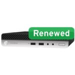 HP Renewed Grade A | ProDesk 600 G4 DM | Intel Core i3 | i3‑8100T | 8 GB | NVMe | 128 GB | Intel UHD Graphics 630 | Windows 11 Home