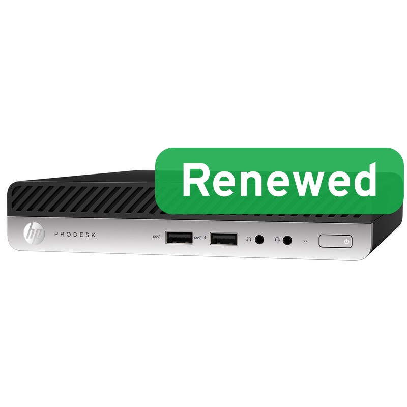 original-8738 HP Renewed Grade B | ProDesk 600 G4 DM | Intel Core i3 | i3‑8100T | 8 GB | NVMe | 128 GB | Intel UHD Graphics 630 | Windows 11 Home - Image 1