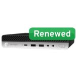 HP Renewed Grade A | ProDesk 600 G5 DM | Intel Core i3 | i3-9100T | 8 GB | NVMe | 128 GB | Intel UHD Graphics 630 | Windows 11 Home