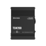 Teltonika TSW200 | Industrial POE+ Ethernet Switch | DIN rail mountable | SFP ports quantity 2 | PoE+ ports quantity 8