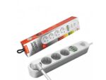 ColorWay | CW-CHE44W | Power socket, 4 EU sockets