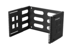 Lanberg Folding Bracket Wall-mount 19" 6U | FB01-5406-10B | Black - Image 4