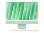 Apple iMac | Galddators | Viss vienā | 24" | Apple M4 | Iekšējā atmiņa 16 GB | SSD diska ietilpība 256 GB | Apple M4 mikroshēma 8 kodolu CPU/8 kodolu GPU | Tastatūras valoda zviedru | macOS | Garantija 12 mēneši