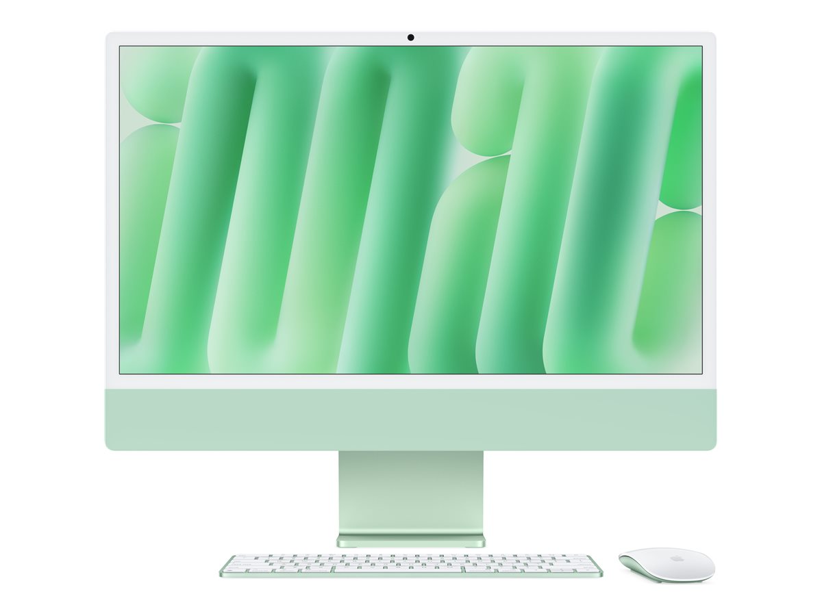 original-9781 Apple iMac | Galddators | Viss vienā | 24" | Apple M4 | Iekšējā atmiņa 16 GB | SSD diska ietilpība 256 GB | Apple M4 mikroshēma 8 kodolu CPU/8 kodolu GPU | Tastatūras valoda zviedru | macOS | Garantija 12 mēneši - Image 1