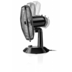 ETA | Zefir ETA160790010 | Table Fan | 45 W | Diameter 30 cm | Number of speeds 3 | Oscillation | Black - Image 6