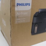 SALE OUT. Philips Dual Steam Air Fryer | NA552/00 5000 Series | Power 2750 W | Capacity 9 L | RapidAir Plus | Black | DAMAGED PACKAGING | 24 month(s)