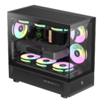 Gamemax korpuss | NEX C31 BK | MATX/BTF - Image 4