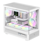 Gamemax korpuss | NEX C31 WH | MATX/BTF - Image 4