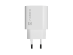 Natec Ribera USB lādētājs 1X USB-C 20W, balts - Image 2