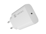 Natec Ribera USB lādētājs 1X USB-C 20W, balts - Image 3