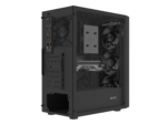Fury datora korpuss | SHOBO SH8F | Melns | Midi tornis - Image 12