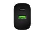 Natec Ribera USB lādētājs 1X USB-A + 1X USB-C 20W, melns - Image 7