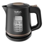 TEFAL | Tējkanna | KI533811 | Elektriskā | 2400 W | 1 L | Plastmasa | 360° rotējoša pamatne | Melna