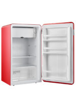 Midea ledusskapis | MDRD142SLE32 | Energoefektivitātes klase E | Brīvi stāvošs | Liela izmēra ledusskapis | Augstums 83,5 cm | Ledusskapja neto ietilpība 93 l | 41 dB | Sarkans - Image 3