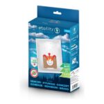 ETA Dust bags for vacuum cleaners Concept, ECG, Gorenje, Hyundai, Rohnson, Samsung, Sencor, Tesla and others | ETASEN1 | 4 pc(s) | White