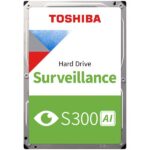 Toshiba cietais disks VAIRUMTIRDZNIECĪBĀ/OEM | S300 AI uzraudzības sistēma | 7200 apgr./min | 16000 GB