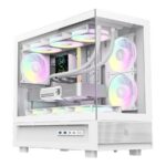 Gamemax korpuss | NEX C31 WH | MATX/BTF