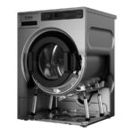 ASKO WMC8947VI.S Profesionāla veļas mašīna, Ielādēšana no priekšpuses, 9 kg, 1400 apgr./min, Dziļums 70,6 cm, Nerūsējošais tērauds