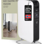 Dzirnavas | Sildītājs | AB-H1500DN | Ar eļļu pildīts radiators | 1500 W | Jaudas līmeņu skaits: 3 | Piemērots telpām līdz 16–24 m² | Balts
