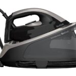 Паровая баня TEFAL | SV6140 Express Easy | 2200 Вт | 1,7 л | 6 бар | Автоматическое отключение | Функция вертикального отпаривания | Функция очистки от накипи | Черный/стальной серый