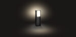 Philips Hue Turaco Outdoor Pedestal Lantern | E27 | 9 W | Warm white - Image 11