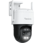 Reolink TrackMix sērijas W760 4K PTZ Wi-Fi 6 divu objektīvu drošības kamera