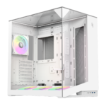 Gamemax korpuss | NEX C56 VC WH | ATX - Image 2