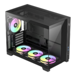 Gamemax korpuss | NEX C33 BK | MATX/BTF - Image 5