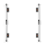EDBAK ULS2500 Universal LED System for 2 cabinets 500mm | Black