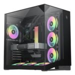 Gamemax korpuss | NEX C56 VC BK | ATX