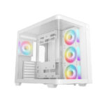 Deepcool korpuss | CG530U 4F WH | Balts | Midi tornis