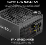 Corsair Fully Modular ATX Power Supply (EU) | RM850x SHIFT | 850 W | Black - Image 7